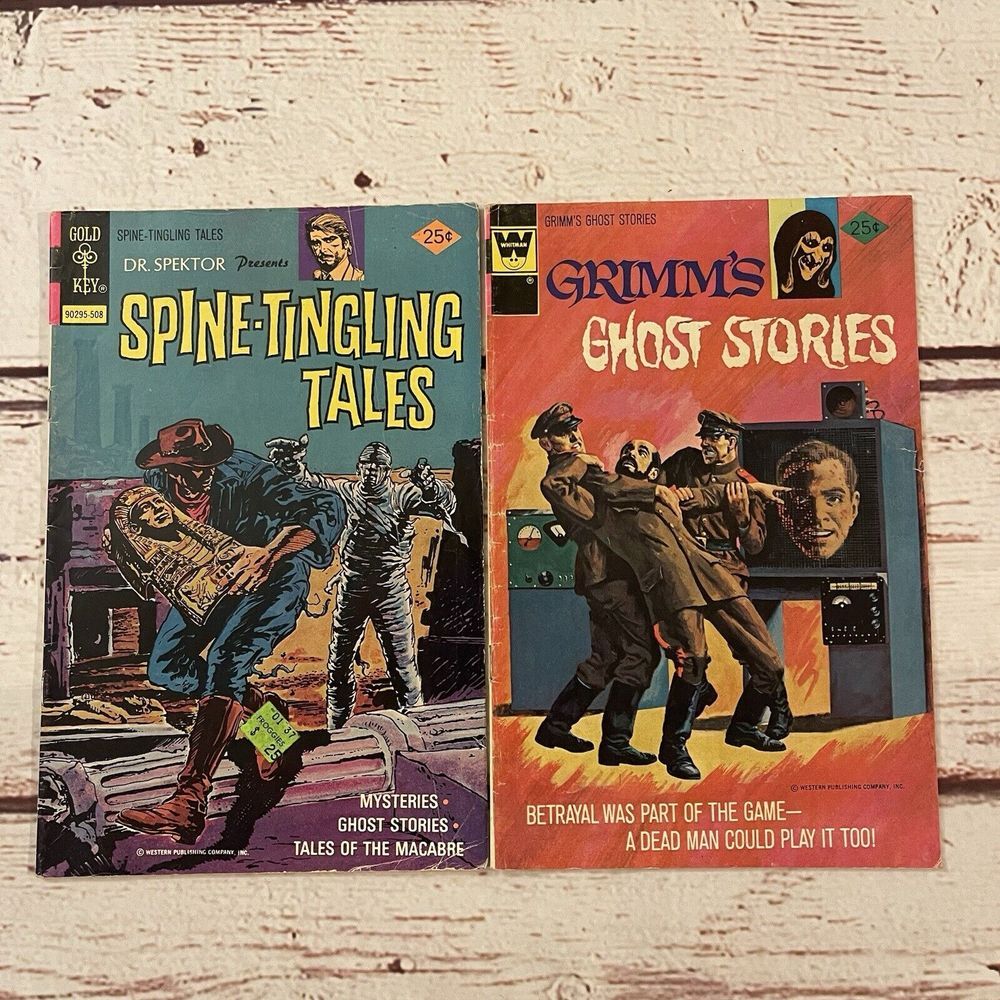 Dr. Spektor Presents Spine Tingling Tales #2 Grimm's Ghost Stories #22 Lot of 2